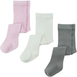 Belyy Socks Belyy 3'lü Pamuklu Kız Bebek Kilotlu Çorap