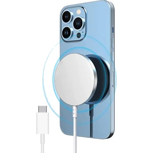 Novstrap iPhone 14 13 12 11 Pro Max Mini Uyumlu Magsafe Şarj Aleti Aygıtı Kablosuz Manyetik Type C