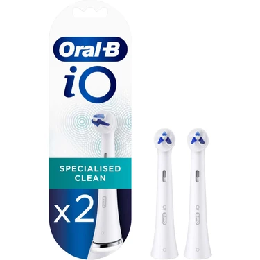 Oral-B iO Specialised Clean Beyaz Diş Fırçası Yedek Başlığı 2