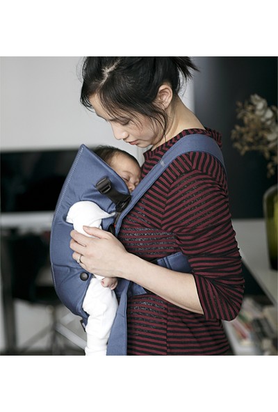 BabyBjörn Kanguru Mini 3D Cotton - Vintage Indigo