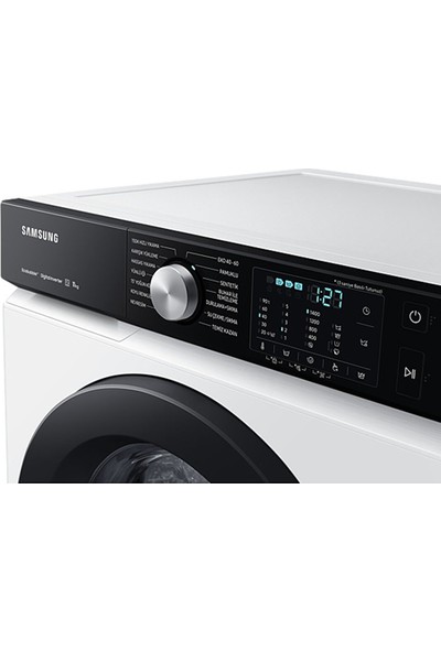 Samsung WW11BBA046AEAH 11 kg Eco Bubble Digital Inverter Motor Beyaz Çamaşır Makinesi