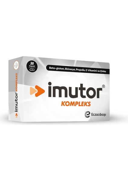 Imutor Kompleks Beta Glukan 30 Kapsül