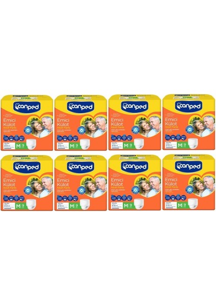 Emici Külot Orta Medium 85-125 cm 72 Adet