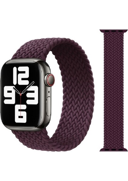 Apple Watch 38/40/41 mm Seri 5 6 Se 7 8 Uyumlu Esnek Örgü Kordon