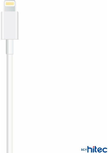 X74 Usba To Iphone Lightning 2metre Data ve Hızlı Şarj Kablosu Beyaz