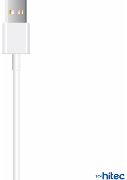 X74 Usba To Iphone Lightning 2metre Data ve Hızlı Şarj Kablosu Beyaz