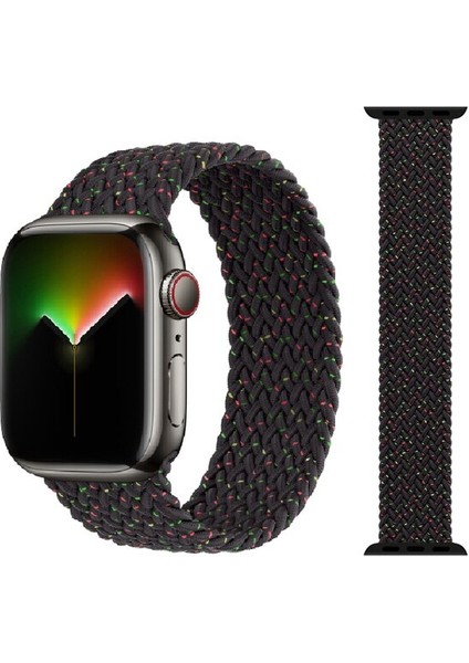 Cool Cold Apple Watch 38/40/41 mm Seri 5 6 Se 7 8 Uyumlu Esnek Örgü  Kordon