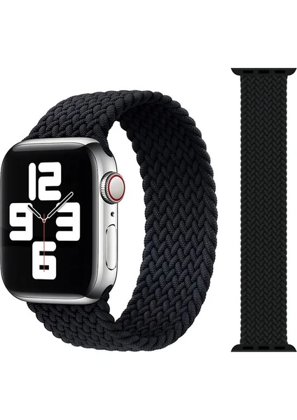 Cool Cold Apple Watch 38/40/41 mm Seri 1 2 3 4 5 6 Se 7 8 9 Seri 10-42mm Uyumlu Esnek Örgü  Kordon