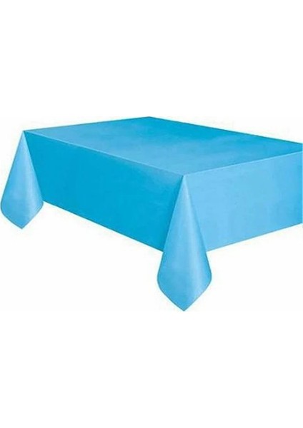 Plastik Masa Örtüsü Mavi