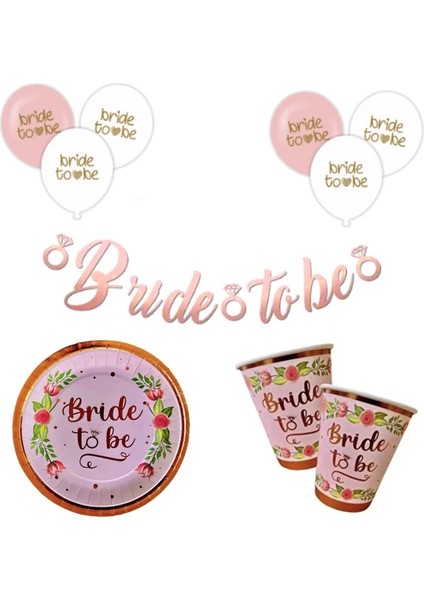 Bride To Be Tabak Bardak Set