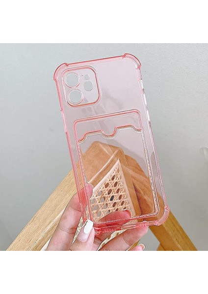 iPhone 12 Uyumlu Kartlıklı Cüzdan Şeffaf Telefon Kılıfı fiyatları