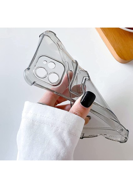 iPhone 11 Uyumlu Kartlıklı Cüzdan Şeffaf Telefon Kılıfı fiyatları