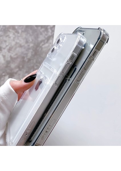 iPhone 11 Uyumlu Kartlıklı Cüzdan Şeffaf Telefon Kılıfı modelleri
