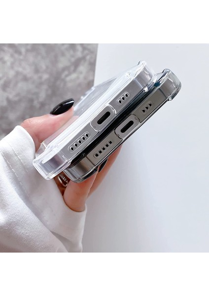 iPhone 11 Uyumlu Kartlıklı Cüzdan Şeffaf Telefon Kılıfı indirimleri