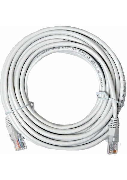 10MT 10 Metre +Tv Plus Fiber Adsl Modem Bilgisayar Arası Ethernet Internet Kablosu Ağ Network