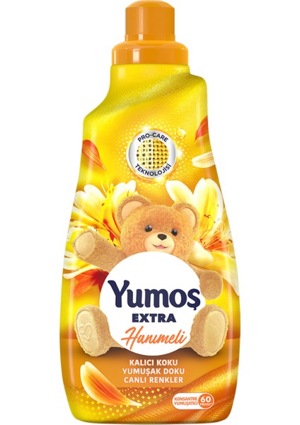 Extra Konsantre Çamaşır Yumuşatıcısı Hanımeli 1440 ml