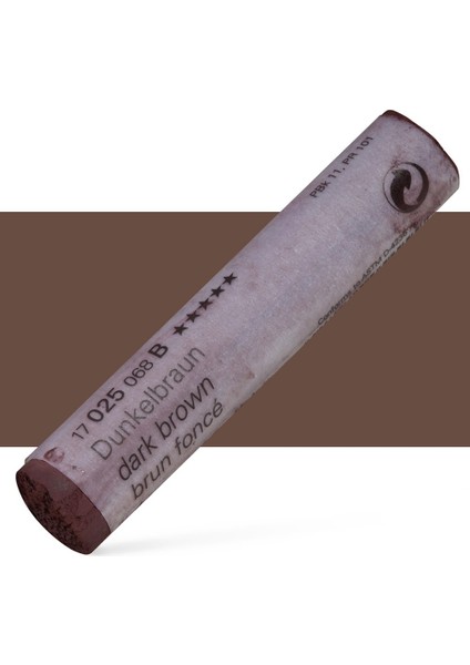 : Artist Soft Pastel Boya : 025 B : Dark Brown
