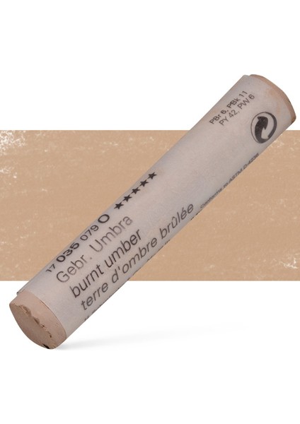 : Artist Soft Pastel Boya : 035 O : Burnt Umber