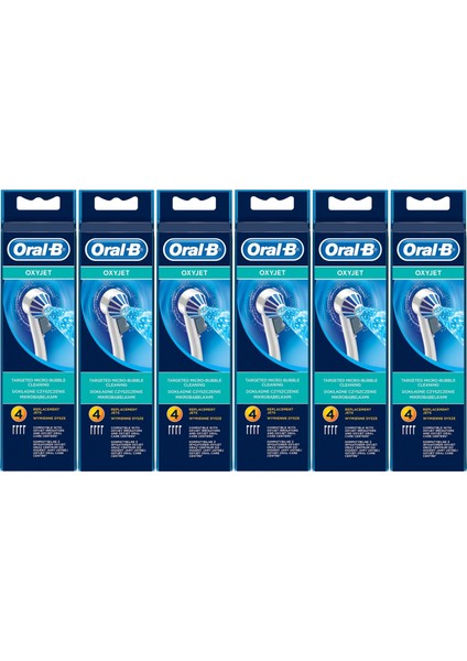 Diş Fırçası Yedek Başlığı Oxyget Ağız Duşu 24 Adet (6pk*4) fiyatları