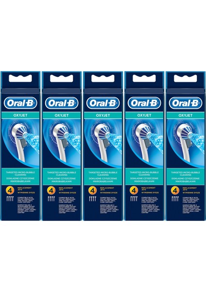 Diş Fırçası Yedek Başlığı Oxyget Ağız Duşu 20 Adet (5pk*4) fiyatları