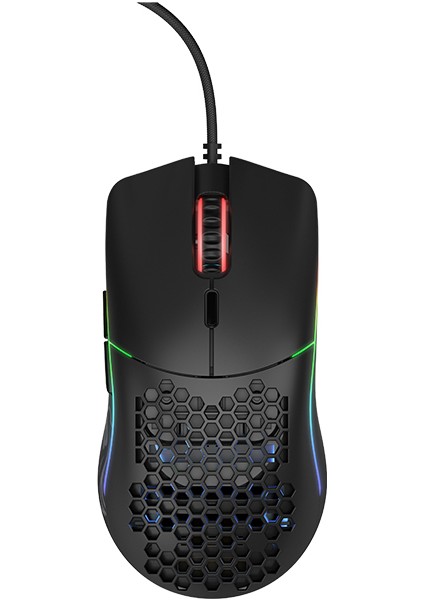 Model O Mouse Kablolu Mat Siyah RGB Oyuncu Mouse GO-Black