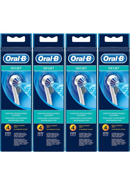 Diş Fırçası Yedek Başlığı Oxyget Ağız Duşu 16 Adet (4pk*4) fiyatları