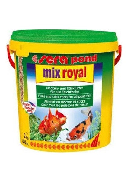 Pond Mix Royal Nature 50 Gr Poşette Gönderilir. Havuz Ve Japon Balığı Yemi fiyatları