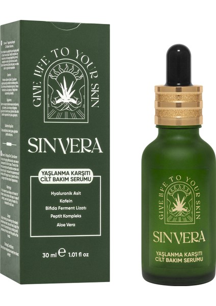 ve Antiage Cilt Bakım Serumu, Anti-Aging Skin Care 30 ml