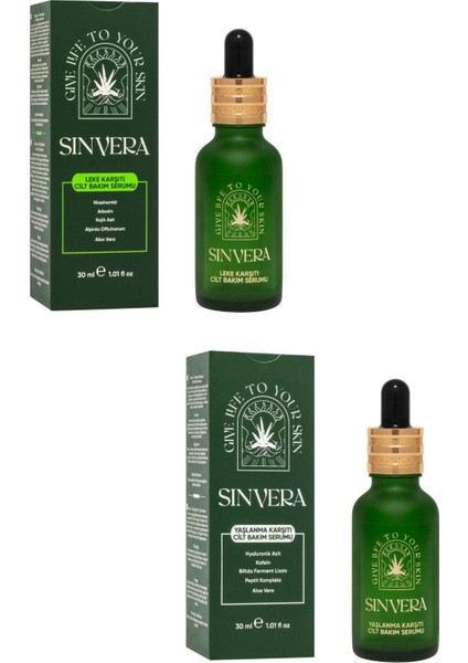 ve Antiage Serum, Anti-Aging 30ML & Leke Cilt Bakım Serumu 30 ml