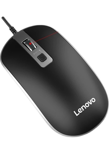 M104 1600DPI Kaymaz Kauçuk Tasarım Siyah Mouse