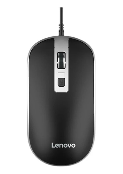 M104 1600DPI Kaymaz Kauçuk Tasarım Siyah Mouse