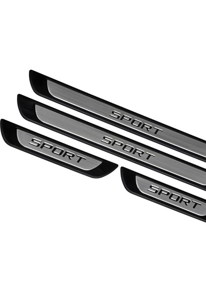 VW T-Roc Krom Kapı Eşik Koruması Sport Line Line 4 Prç. 2019-2021 fırsatları