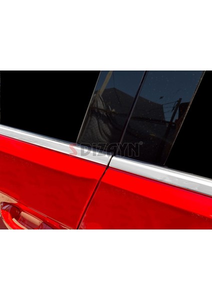 Vw T-Roc Makyajlı Krom Cam Çıtası 4 Prç. 2021 Üzeri fırsatları