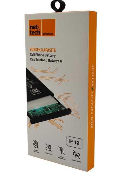 Apple iPhone 12 Uyumlu NT-93104 Batarya