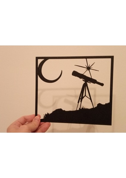 Gece Yıldızları Duvar Dekoru 22 cm