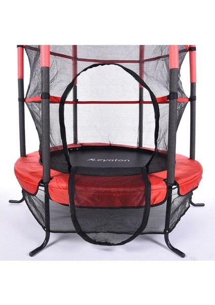 Fileli Trambolin Çocuk Trambolini 140 cm Büyük Boy 55 Inç