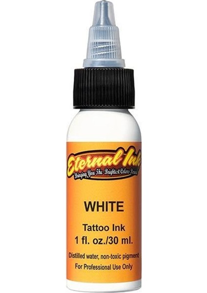 White - Eternal Ink Dövme Boyası - 1OZ/30ML