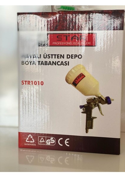 Havalı Üstten Depolu Boya Tabancası fiyatları