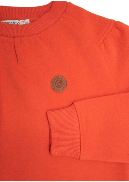 Kız Çocuk Recycle Orange Sweatshirt - Reborn fiyatları