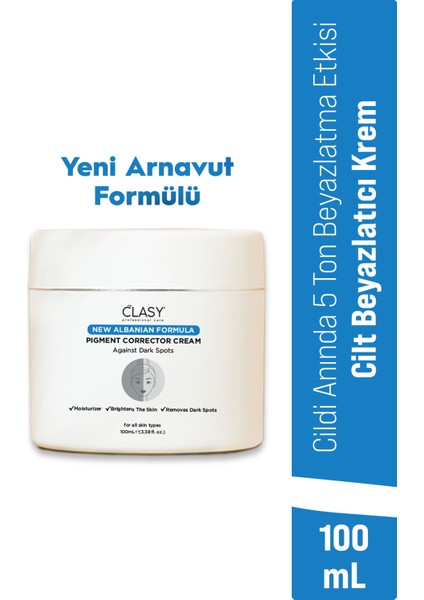 Clasy Care Cilt Pigment Eşitleyici Krem