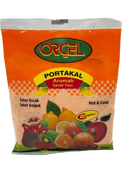 Portakal Aromalı İçecek Tozu Oralet 300 gr