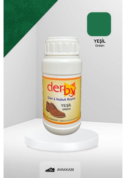 Süet & Nubuk Deri Boyası 250 ml - Kartela Renkleri