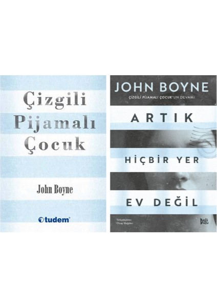 Çizgili Pijamalı Çocuk Set - "artık Hiçbir Yer Ev Değil" (Devam K