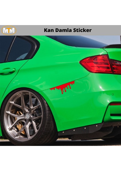 Kan Damla oto Sticker 15 cm fiyatları