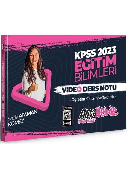 Hocawebde Yayınları KPSS 2023 Eğitim Bilimleri Öğretim Yöntem Ve Teknikleri Video Ders Notları