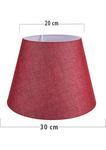 30LUK Konik Şapka / Kırmızı