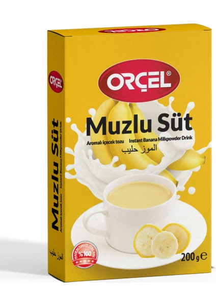 Muzlu Süt Aromalı İçecek Tozu 200 gr