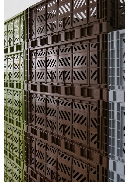 Aykasa 604022 Maxibox Brown Katlanabilir Kasa indirimleri