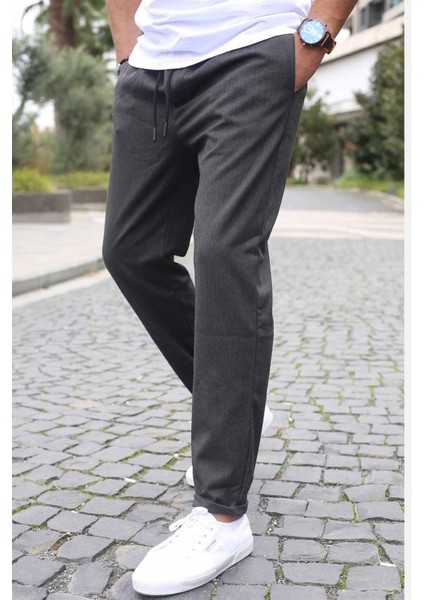 Antrasit Basic Jogger Pantolon 5486
