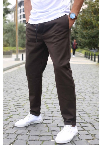 Kahverengi Basic Jogger Pantolon 5486 fiyatları